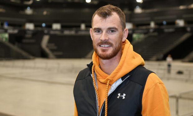 Jamie Murray at P&J Live. Image: Paul Glendell