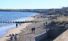 People enjoying a sunny day at Aberdeen Beach.

Picture by Paul Glendell