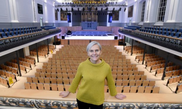 Aberdeen Performing Arts chief executive Jane Spiers at the Music Hall. Picture by Darrell Benns