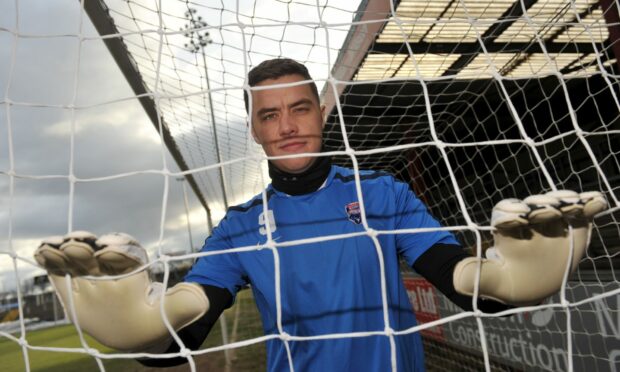 Ex-Ross County goalkeeper Michael Fraser.