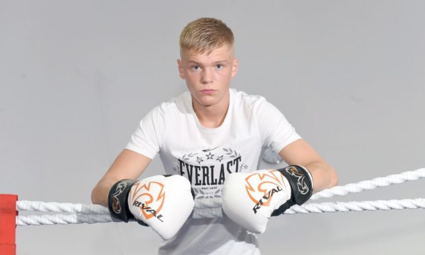Professional boxer Ben Bartlett.