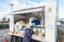 Tourism and hospitality businesses, including food trucks - like Ian McCallion's Fish Trawler van - could be eligible for funding
