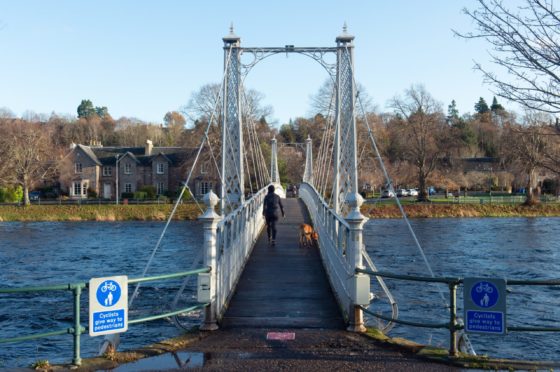 The ailing Infirmary Bridge is to receive £550k from Highland Council for repairs