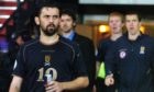 Paul Hartley after Scotland were beaten by Italy in 2007.