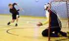 Daniel Boal playing floorball with Aberdeen Oilers

Picture by KENNY ELRICK     04/12/2019