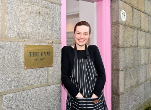 Pictured is Kirsty Cameron outside the Second Home Studio + Cafe.