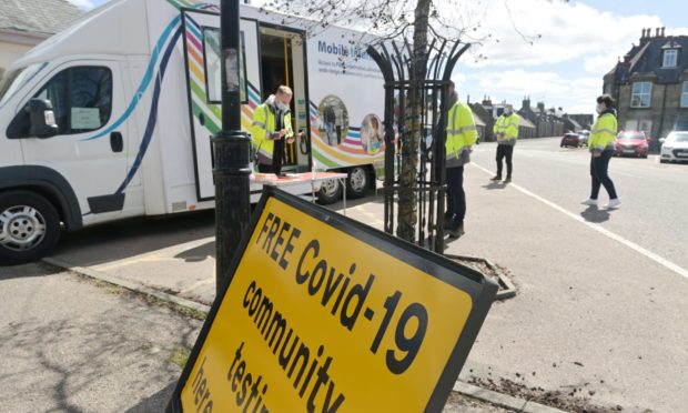 A new mobile test site was announced in Kirkcaldy