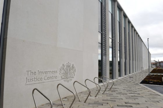 Picture by SANDY McCOOK    30th MArch '20
The new Inverness Justice Centre which conducted its first business yesterday (Monday) despite the current Covid-19 emergency.