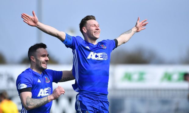 Cove Rangers captain Mitch Megginson.