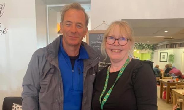 Robson Green and Donna Macculloch.