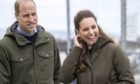 William and Kate on their visit to Orkney. Picture by Jane Barlow/PA Wire