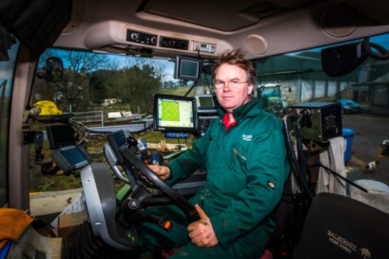 David Aglen, farms manager at Balbirnie Home Farms.