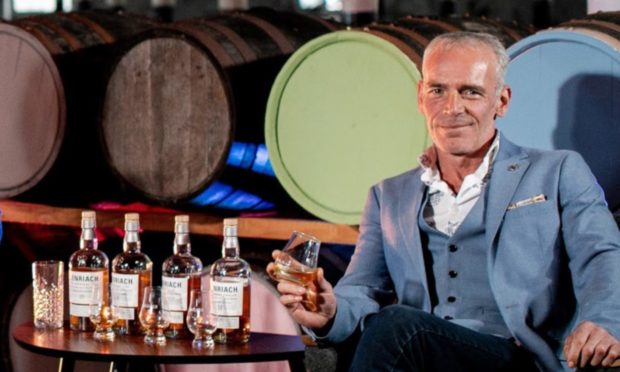 From Turriff to Tokyo, 688 guests from 15 countries from around the world logged into Spirit of Speyside Whisky Festival's first online event, which took place last week.   Picture shows; Stewart Buchanan, Benriach