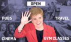 Nicola Sturgeon is set to make an announcement on Tuesday.