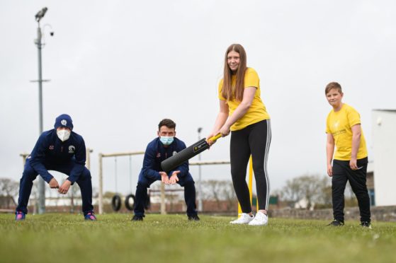 Women's and girl's cricket is on the rise in Scotland.
