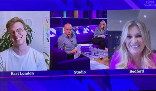 Yvie Burnett was talking all things Scottish Eurovision on The Nine this week.