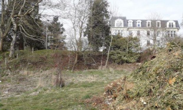 The site of the planned allotments at Craigden.