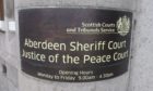 Steven Pitt appeared at Aberdeen Sheriff Court.