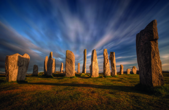 The Callanish stones, on Lewis.