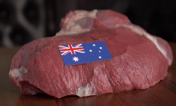 Farmers have warned against allowing imports of Australian red meat to undermine their products.