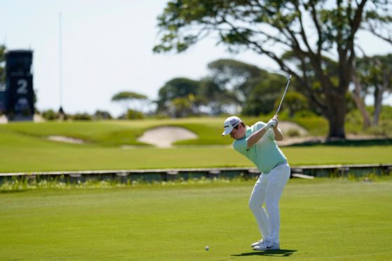 Robert MacIntyre on the second hole at Kiawah Island.