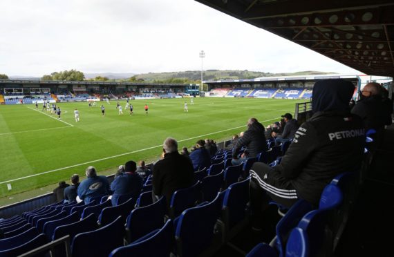 Ross County's Victoria Park in Dingwall.