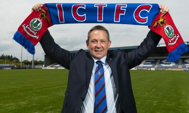 New Caley Thistle manager Billy Dodds.