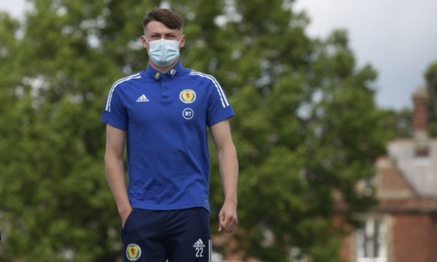 Scotland full-back Nathan Patterson  pictured at Rockliffe Park in Darlington.