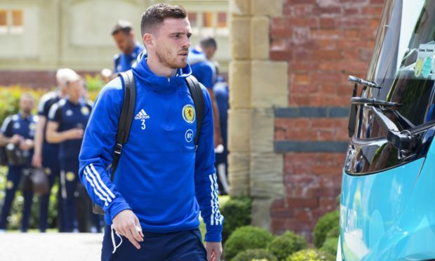 Scotland national team captain Andy Robertson.