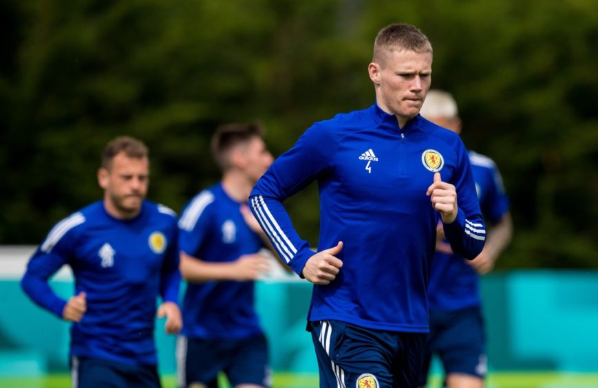 Scotland midfielder Scott McTominay.