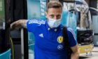 GLASGOW, SCOTLAND - JUNE 21: Liam Cooper is pictured as Scotland's squad arrive at their hotel on June 21, 2021, in Glasgow, Scotland.  (Photo by Alan Harvey / SNS Group)
