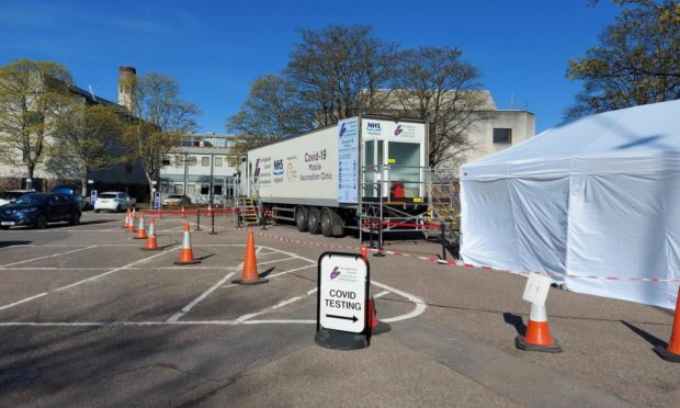 Covid testing is available at the council headquarters in Inverness