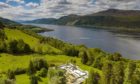 Incredible drone footage has emerged of the rebuild project at Boleskine House