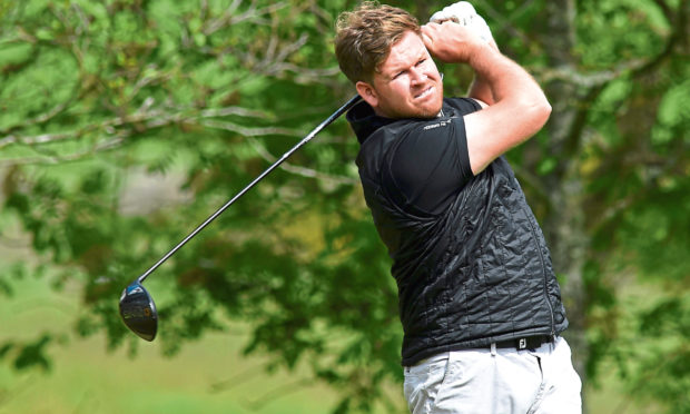 Paul O'Hara leads the Northern Open at the halfway stage.