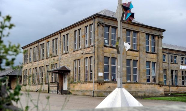 Buckie Community High School which is reopening tomorrow