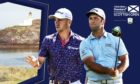Justin Thomas, left, and Jon Rahm will play the Scottish Open in July