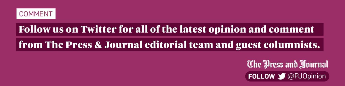 Comment: Follow us on Twitter for all of the latest opinion and comment from The Press and Journal editorial team and guest columnist.