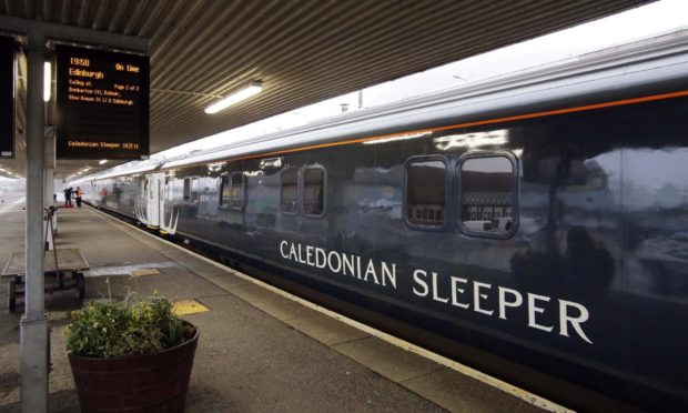 caledonian sleeper train