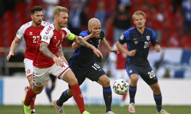 The match between Denmark and Finland was suspended after Christian Eriksen collapsed