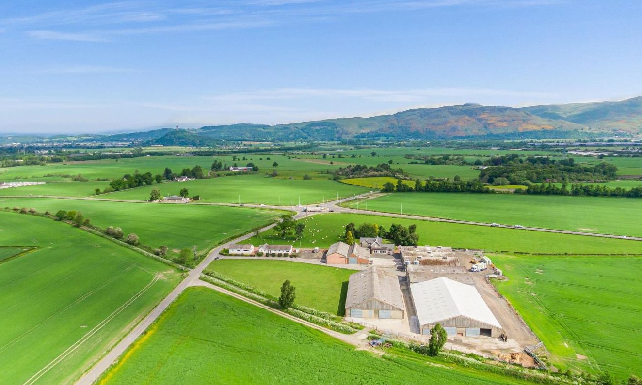 Arable farms in Stirling and Perthshire put up for sale