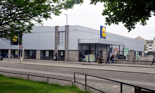 Lidl on Hutcheon Street.