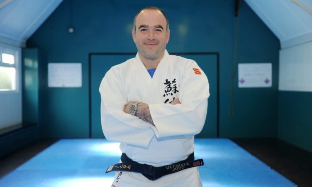 Gordon McCathie of Ultimate Judo. Image: Darrell Benns/DC Thomson
