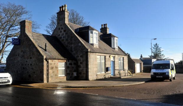 Portlethen Police Station, Cookston Road. Pic by HEATHER FOWLIE