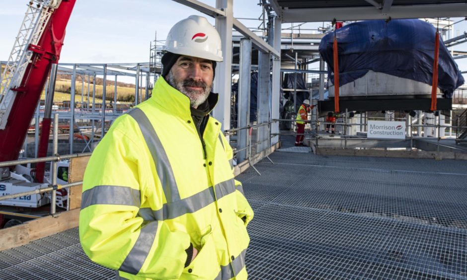 Gordon and MacPhail managing director, Ewen Mackintosh, by the distillery's mash tun. Gordon and MacPhail managing director, Ewen Mackintosh, by the distillery's mash tun.