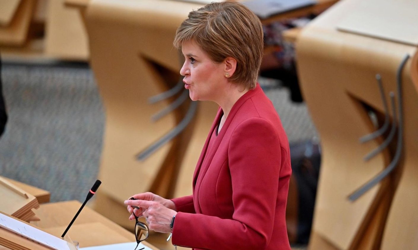 First Minister Nicola Sturgeon