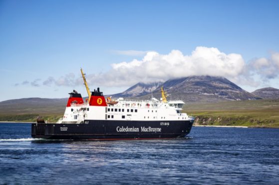 A CalMac ferry.