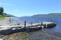 Water levels at Loch Ness are at record lows. Pictures taken at Dores Beach.
Pictures by JASON HEDGES