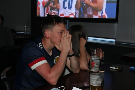 Fans are heading home disappointed after Scotland's 3-1 defeat at Hampden