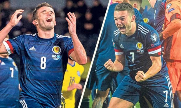 Delete as appropriate: Scotland were frustrated/elated during their match with England at Wembley last night.