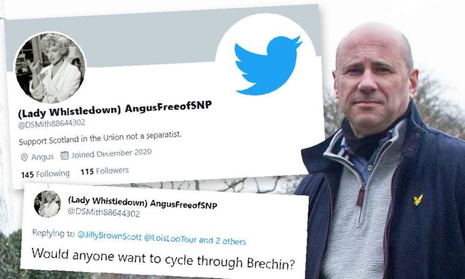 Derek Wann has been unmasked as the man behind an anonymous troll account.